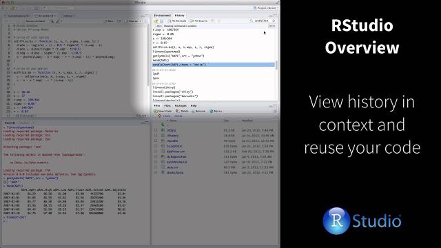 RStudio Overview - 1:30