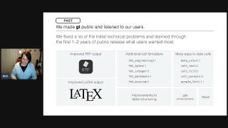 R/Pharma 2021 Day 1.  Rich Iannone.  The gt Package: Past, Present, and Future