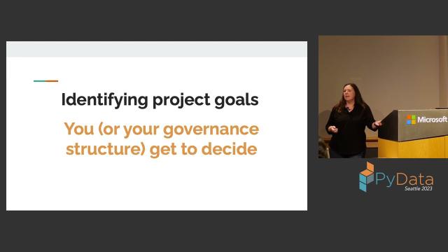 Tracy Teal - It's not just code: managing an open source project | PyData Seattle 2023