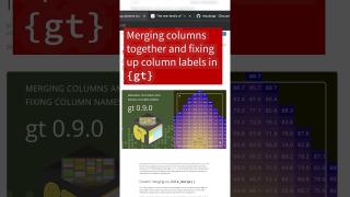 Make data display tables prettier with {gt} #datascience